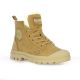 Palladium Baskets cuir nubuck camel