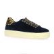 Step Baskets cuir velours marine
