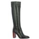 Pao Bottes cuir noir