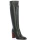 Pao Bottes cuir noir
