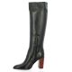 Pao Bottes cuir noir