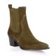 Stm Boots cuir velours marron