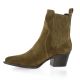 Stm Boots cuir velours marron