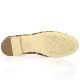 Coco abricot Mocassins cuir velours leopard