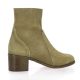 Maroli Boots cuir velours taupe