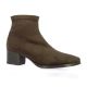 Miss elastic Boots strech marron