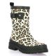 Verbenas Boots caoutchouc leopard