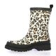 Verbenas Boots caoutchouc leopard