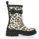 Verbenas Boots caoutchouc leopard