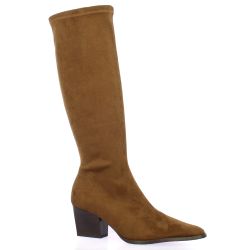 Miss elastic Bottes strech cognac