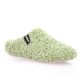 Verbenas Pantoufles tissu vert