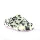 Verbenas Pantoufles tissu leopard