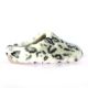 Verbenas Pantoufles tissu leopard