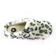 Verbenas Pantoufles tissu leopard