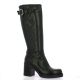 Spaziozero Bottes cuir noir