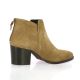 Vidi studio Boots cuir velours tabac