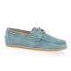 Belang Mocassins cuir velours bleu jean