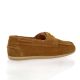 Belang Mocassins cuir velours cognac