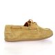 Belang Mocassins cuir velours beige