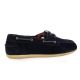 Belang Mocassins cuir velours marine