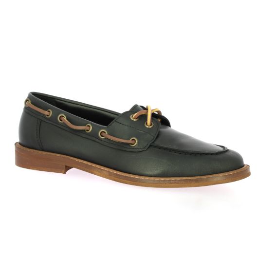 Pao Mocassins cuir noir