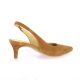 Vidi studio Escarpins cuir velours camel