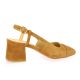 Vidi studio Nu pieds cuir velours camel