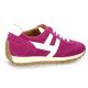 Belang Baskets cuir velours fushia