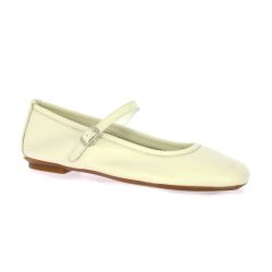 Reqins Ballerines cuir ecru