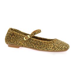 Reqins Babies cuir velours camel