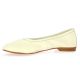 Reqins Ballerines cuir ecru