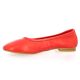 Reqins Ballerines cuir rouge