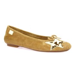 Reqins Ballerines cuir velours vache