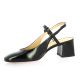 Vidi studio Escarpins cuir vernis noir