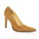 Vidi studio Escarpins cuir velours camel