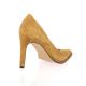 Vidi studio Escarpins cuir velours camel