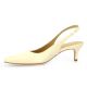Vidi studio Escarpins cuir ecru