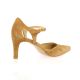 Vidi studio Escarpins cuir velours camel
