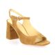 Vidi studio Nu pieds cuir velours camel