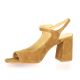 Vidi studio Nu pieds cuir velours camel