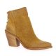 Metisse Boots cuir velours cognac