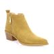Spaziozero Boots cuir velours camel