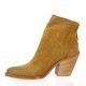 Metisse Boots cuir velours cognac
