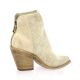 Metisse Boots cuir velours beige