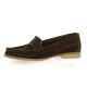 Exit Mocassins cuir velours marron