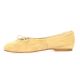 Exit Ballerines cuir velours camel
