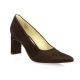Vidi studio Escarpins cuir velours marron