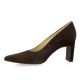 Vidi studio Escarpins cuir velours marron
