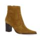 Vidi studio Boots cuir velours tabac