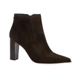 Vidi studio Boots cuir velours marron